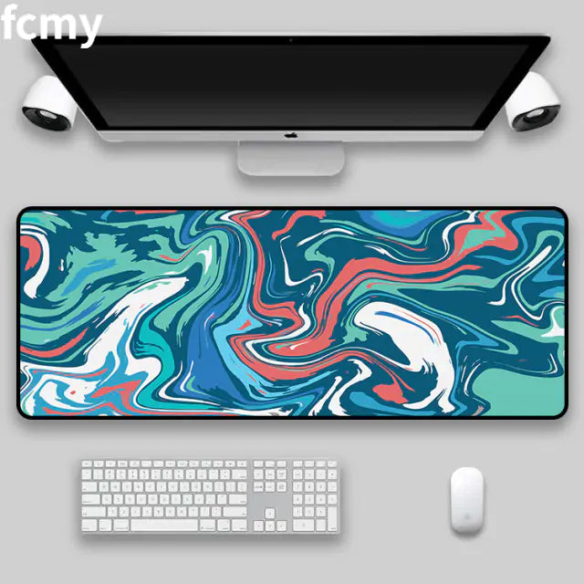 Wavy Liquid Mouse Pad