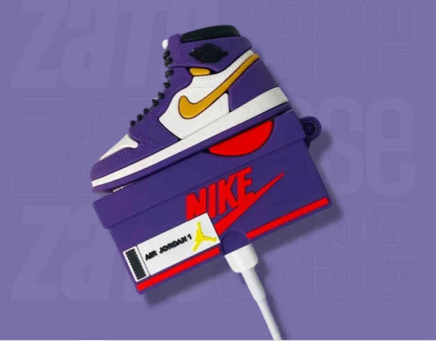 Air Jordan 1 Purple Case for AirPods