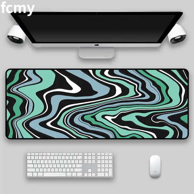 Wavy Liquid Mouse Pad