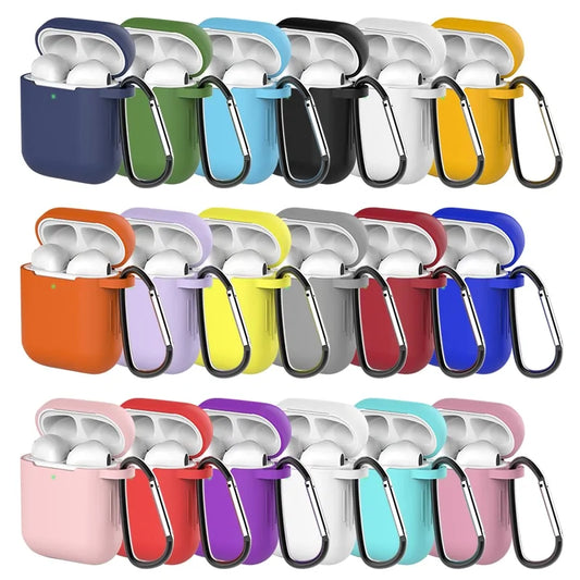 Coloured Soft Silicon Case for Airpods