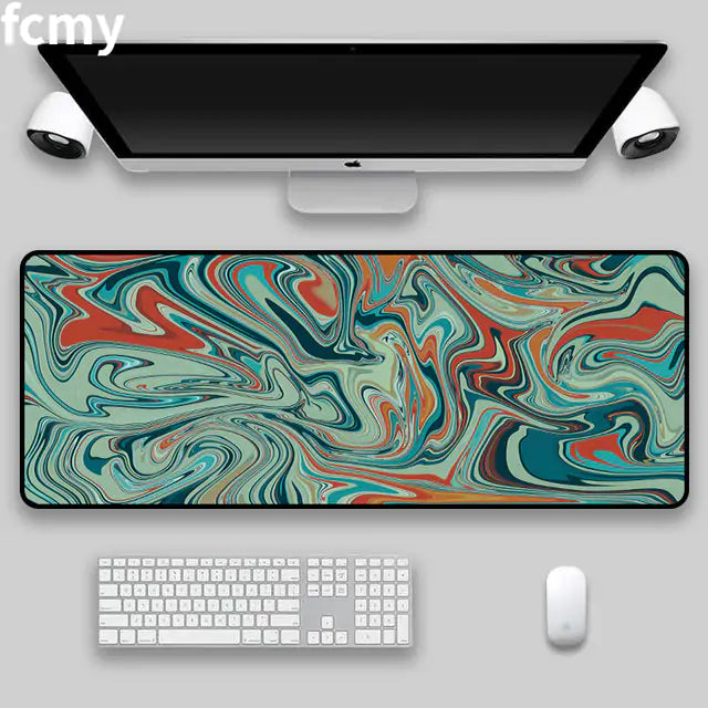 Wavy Liquid Mouse Pad