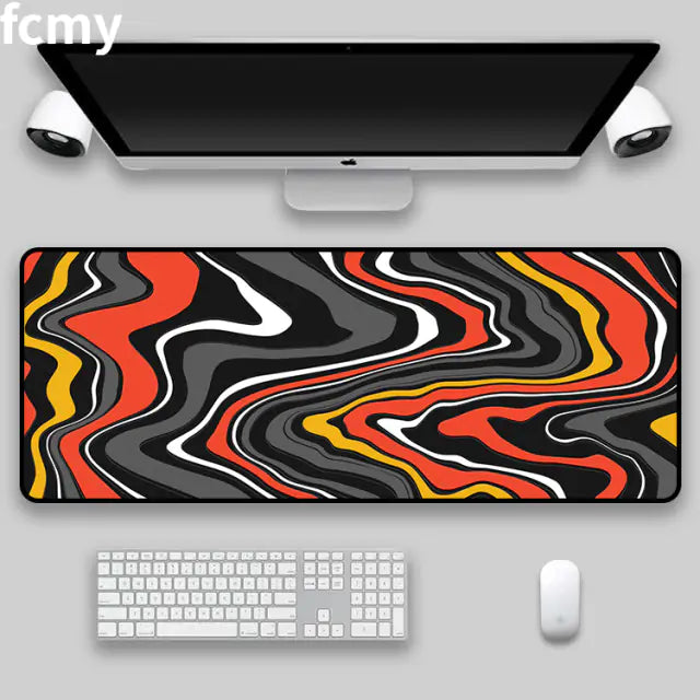 Wavy Liquid Mouse Pad