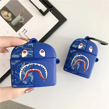 Shark Backpack Case for Airpods